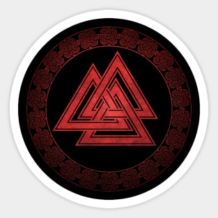 Valknut Sticker